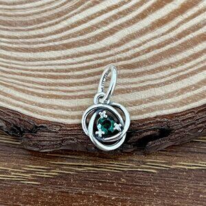 Pandora May Royal Green Eternity Circle Dangle Charm